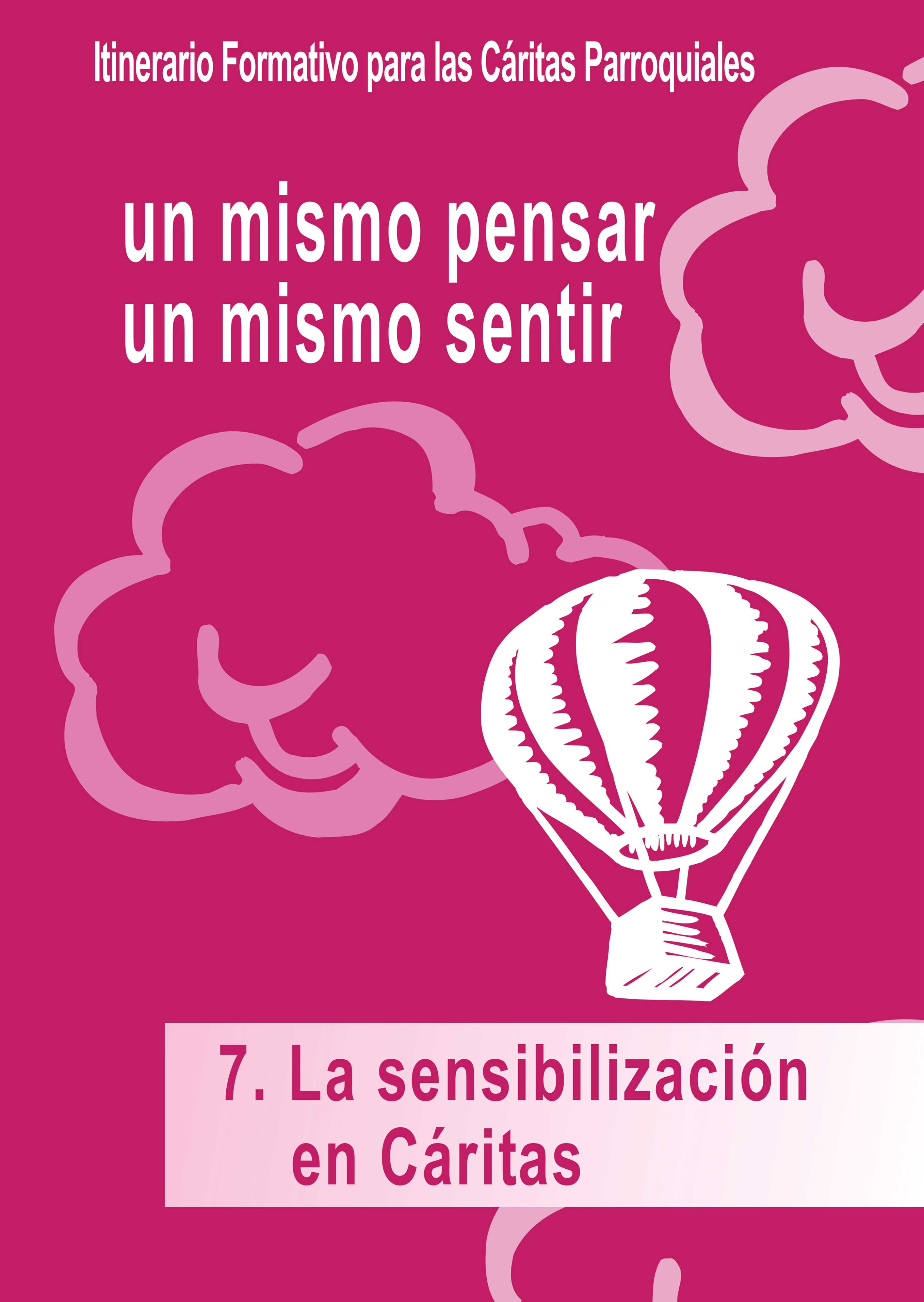 Portada Cuaderno 7. La Sensibilización.
