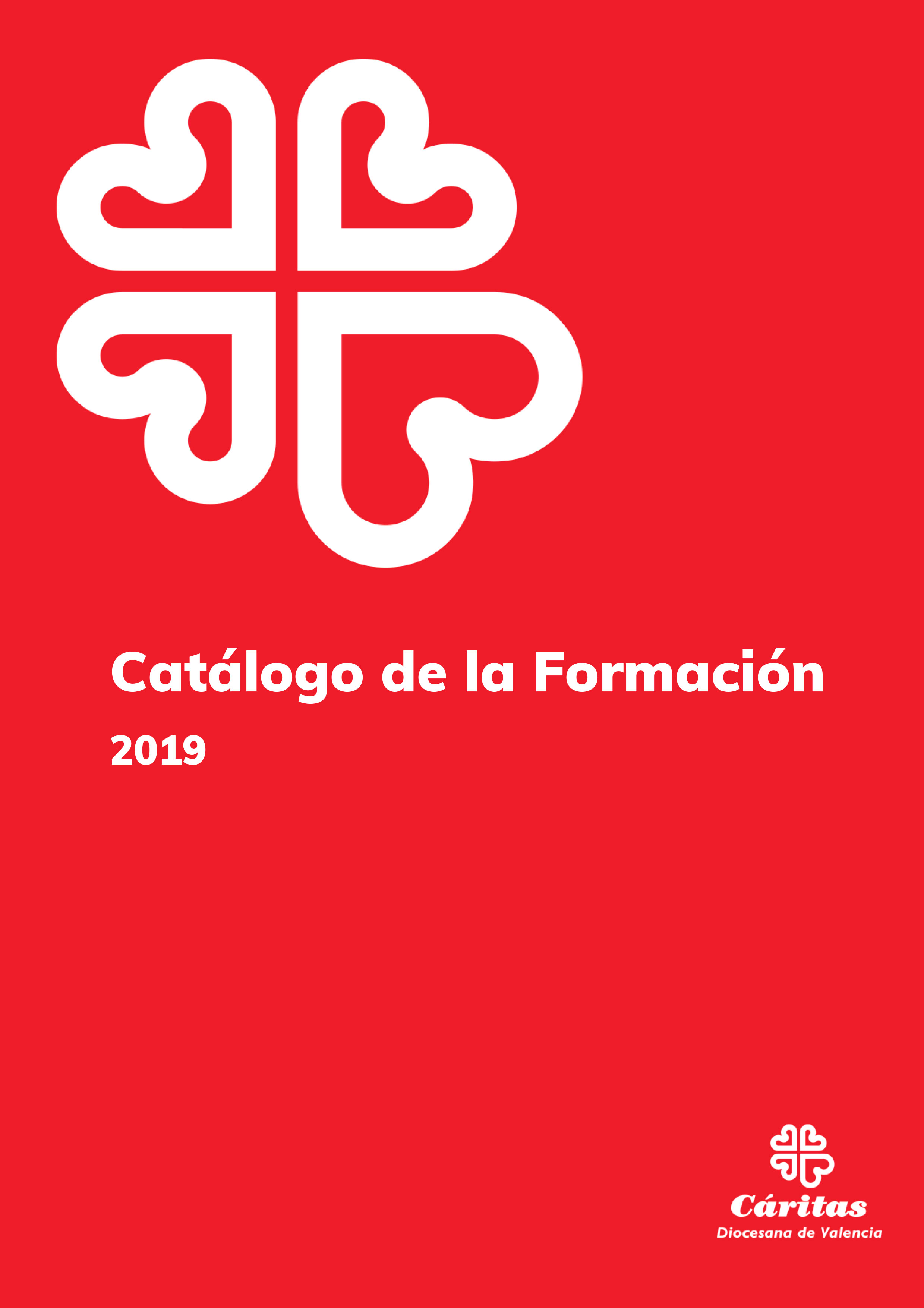 Portada del Catálogo de la Formación 2019.