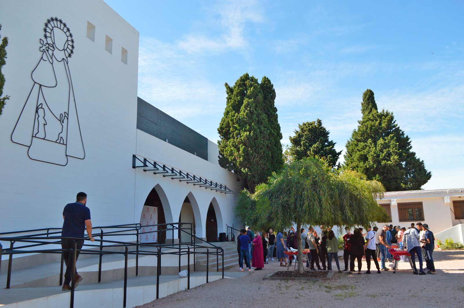 Panorámica celebración find del Ramadám.