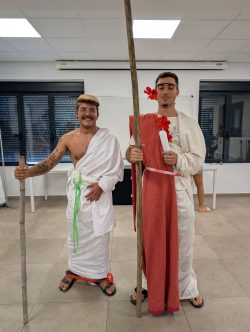 Educadores del Hogar Mare de Déu en las miniolimpiadas